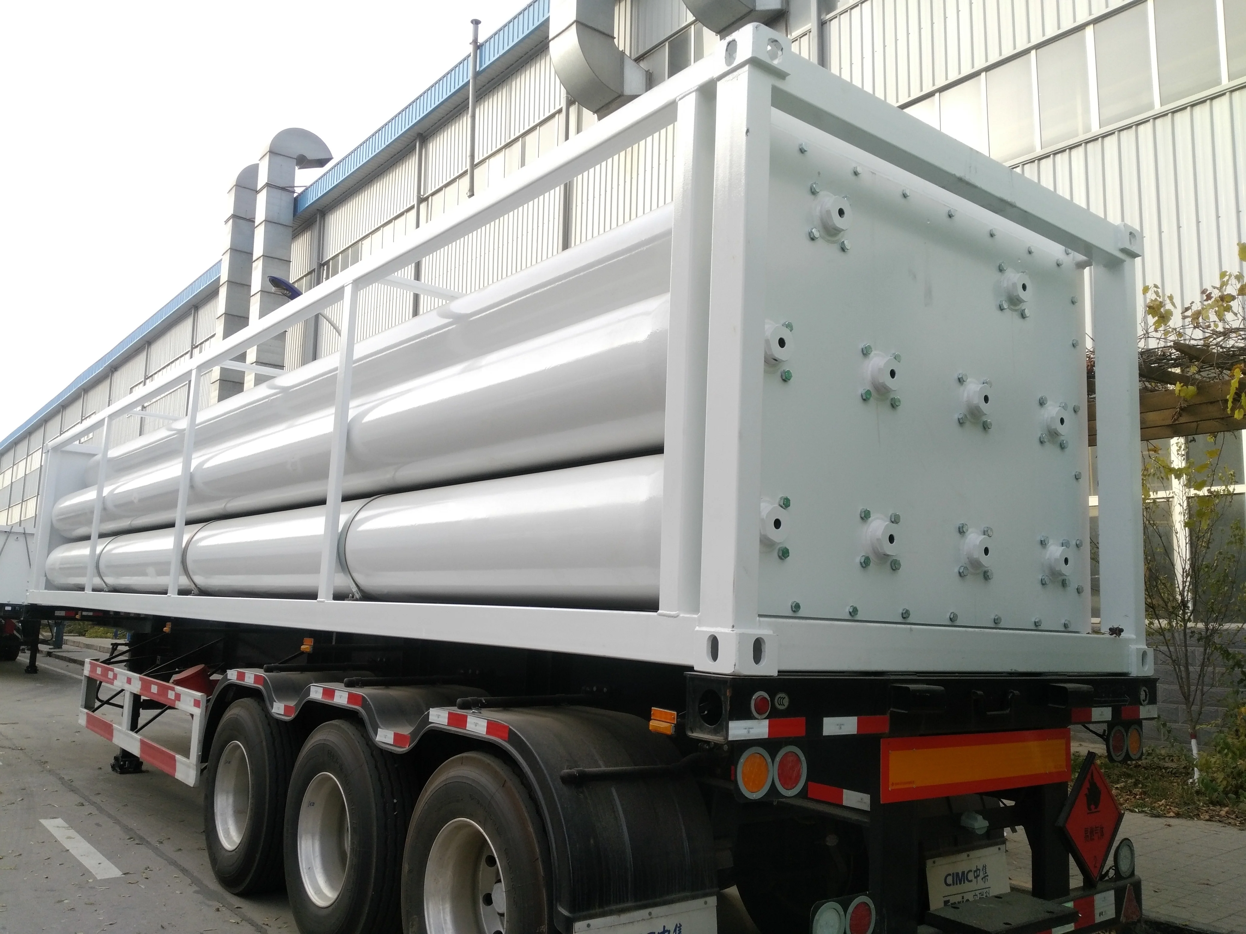 
CNG skid container 