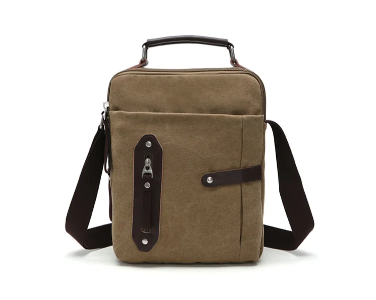 Unisex Canvas Crossbody Bag Men shoulder bag