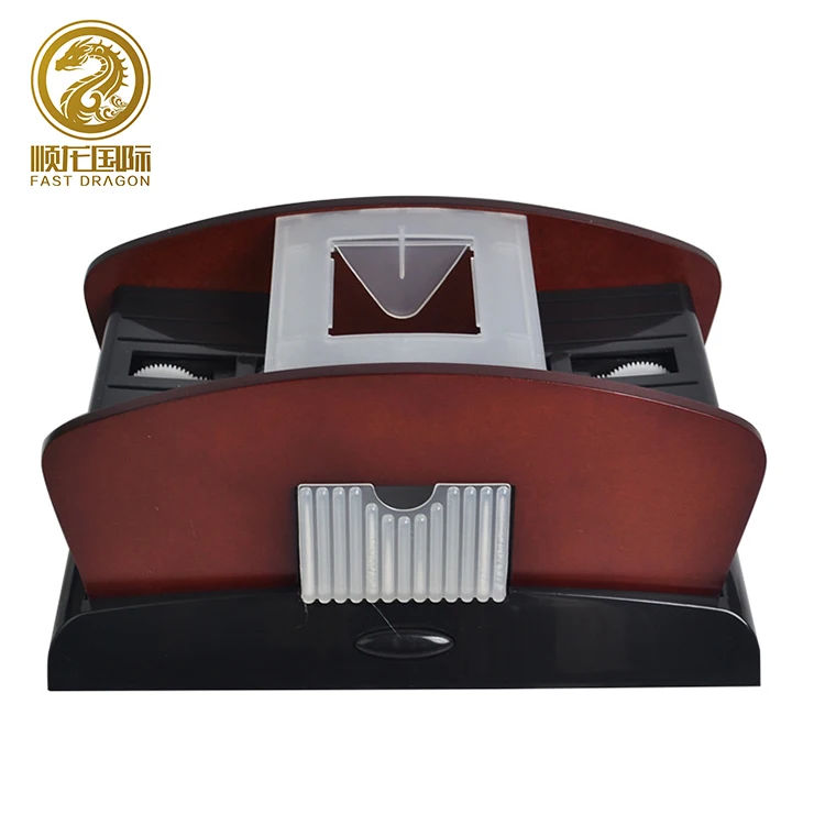 Горячие Автоматический карты покер Casino робот для мужчин и женщин чисел от батареек Casino игры перетасовка машина Advanced