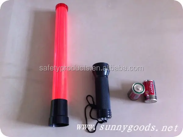 length54cm with 6pcs red leds torch light baton