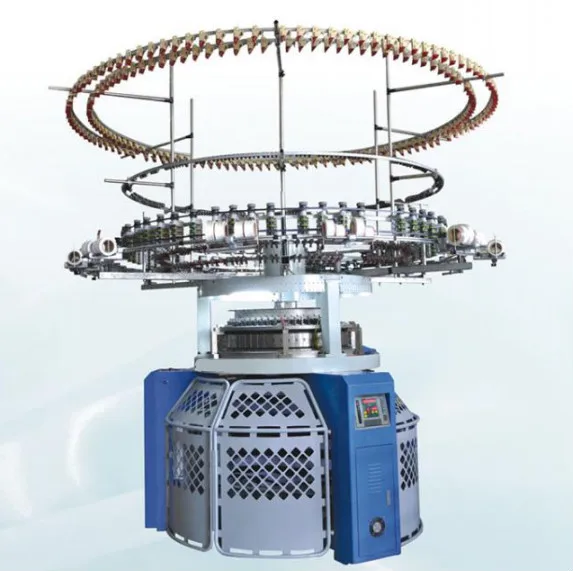 Дешевые цены используется вязальная машина один Джерси