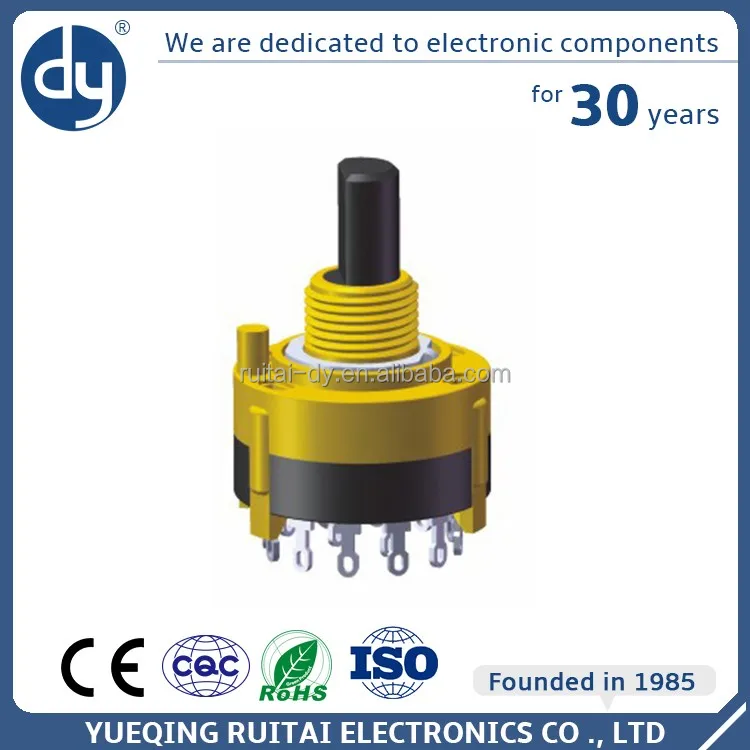 Дешевые Завода, Предоставить Непосредственно Хорошее Качество 4 Полюс 3 Положение Поворотного Переключателя