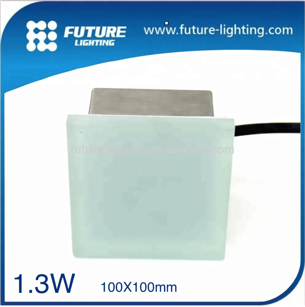 
size customized for square plaza waterproof built-in concrete floor light 