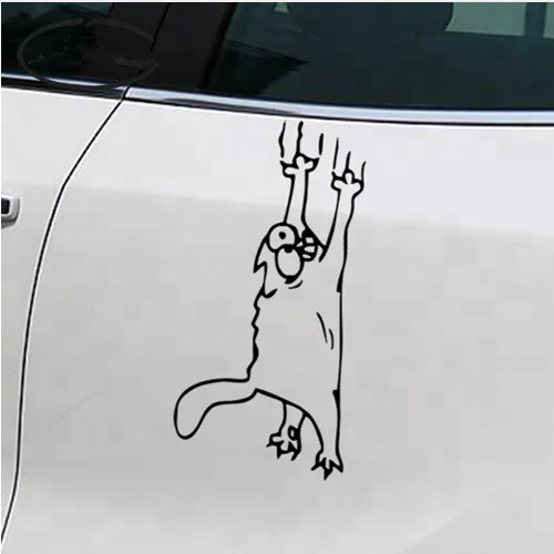 Автомобильный Стайлинг наклейка Монстр царапины полоски крабы маркеры автомобильные наклейки