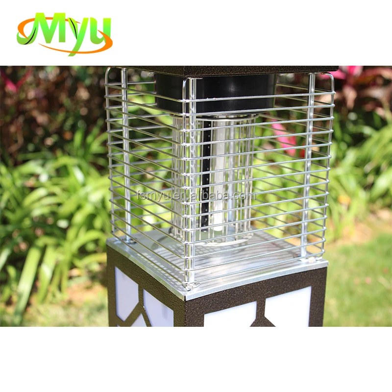 
newest trade assurance outdoor electric bug zapper mosquito killer garden landscape light 