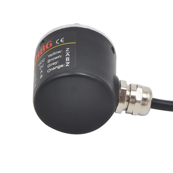 CHBG 38mm Optical Incremental Shaft Rotary Encoder for 24V Servo Motor