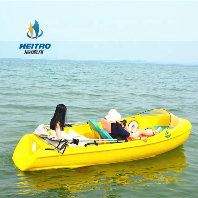 Amusement Park Equipment Water Pedalo New Custom Electric Pedal Boat