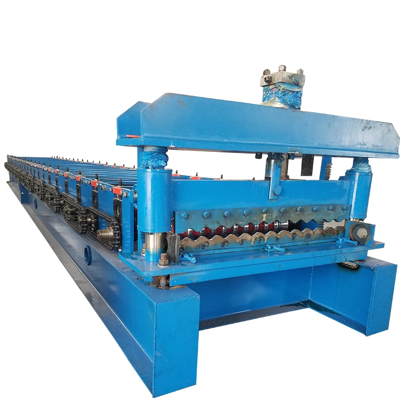 
Galvanized steel sheet profile metal roofing corrugated roll forming machines 