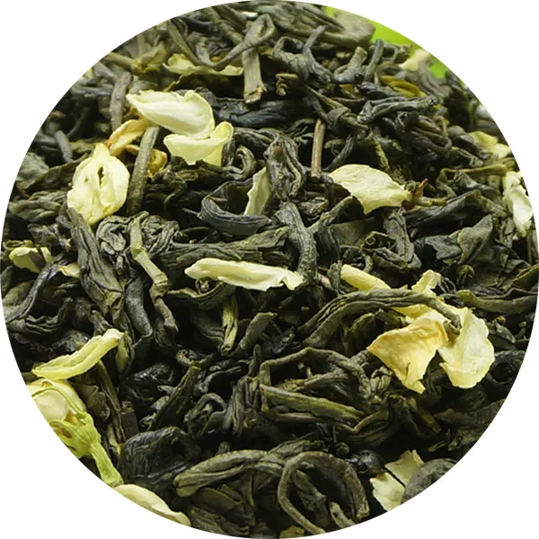 100g per foil tea bag jasmine green tea 100% naturel supplier factory price for Bubble Tea Drinks