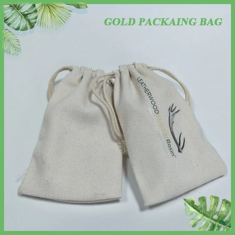 
Wholesale Cotton Canvas Gift Bag With Brand 