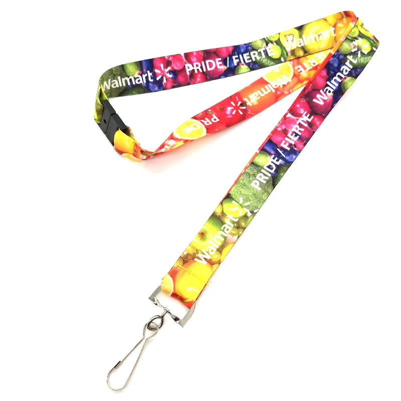 
2cm x 90cm logo custom dye sublimation printed lanyards no minimum order 
