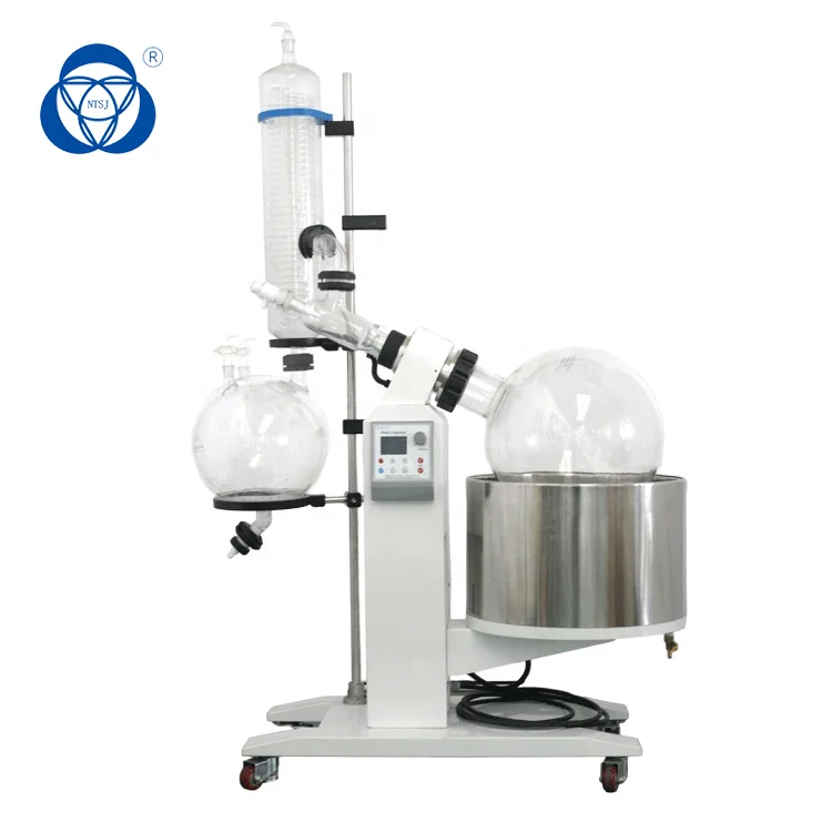 china cooling system chiller 2l rotavap vacuum rotary evaporator price