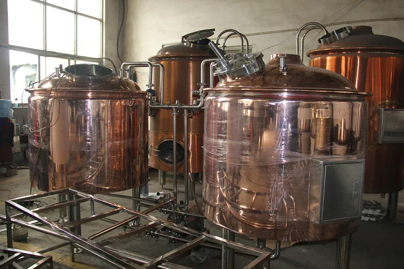 Легкая чистка травления и пассивации медное покрытие 500l большой пивоваренный завод оборудования