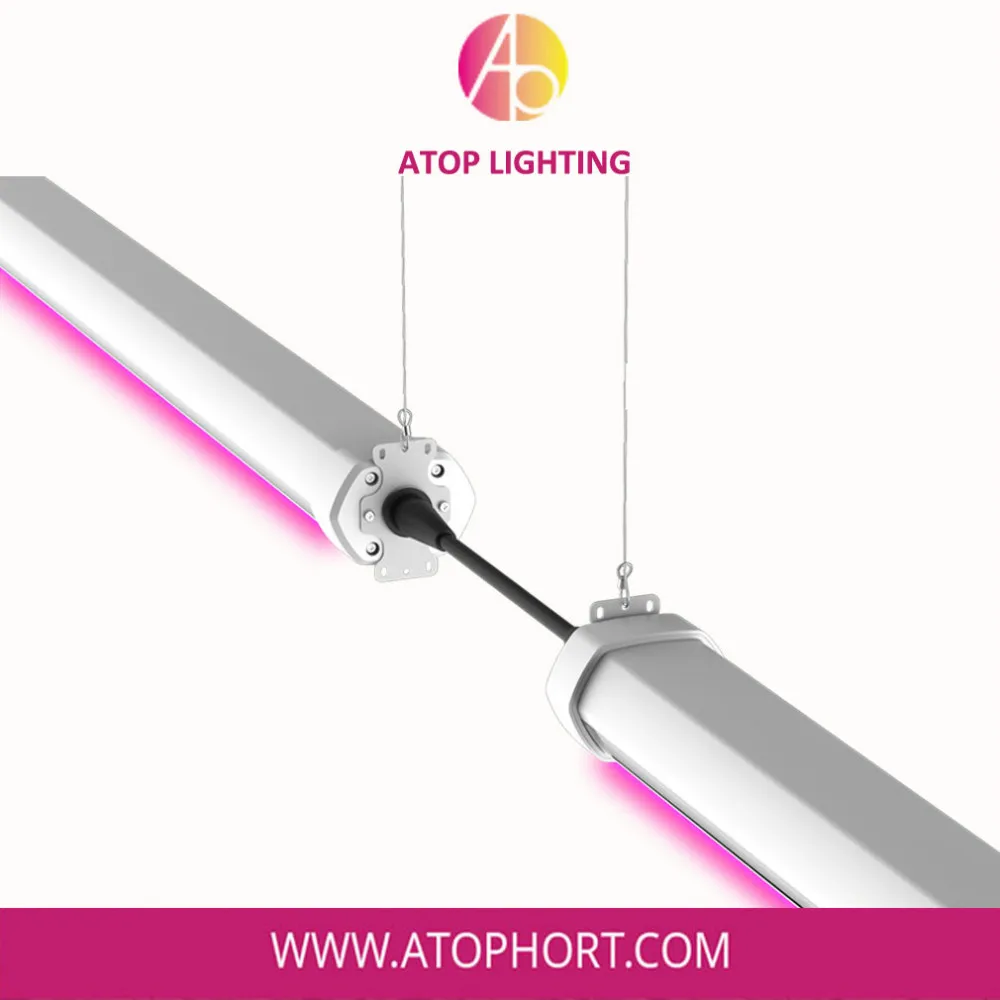 ATOP индивидуальные спектра гидропоники rgb светодиодные огни растут трубки для парниковых орхидеи саженцы сад Многолетние цветы