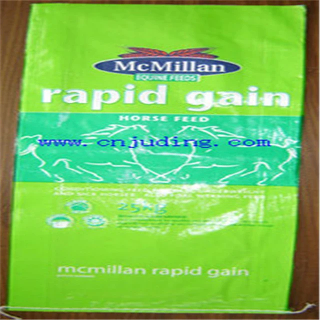 BOPP Laminated PP Woven BBQ Charcoal Packing Bag Polypropylene Woven Charcoal Bag