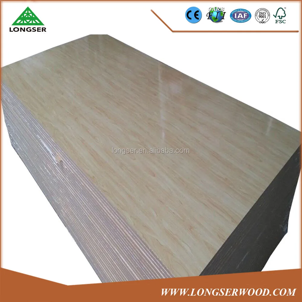 
Melamine mdf/Water Resistant MDF Boards/Water Proof melamine board 