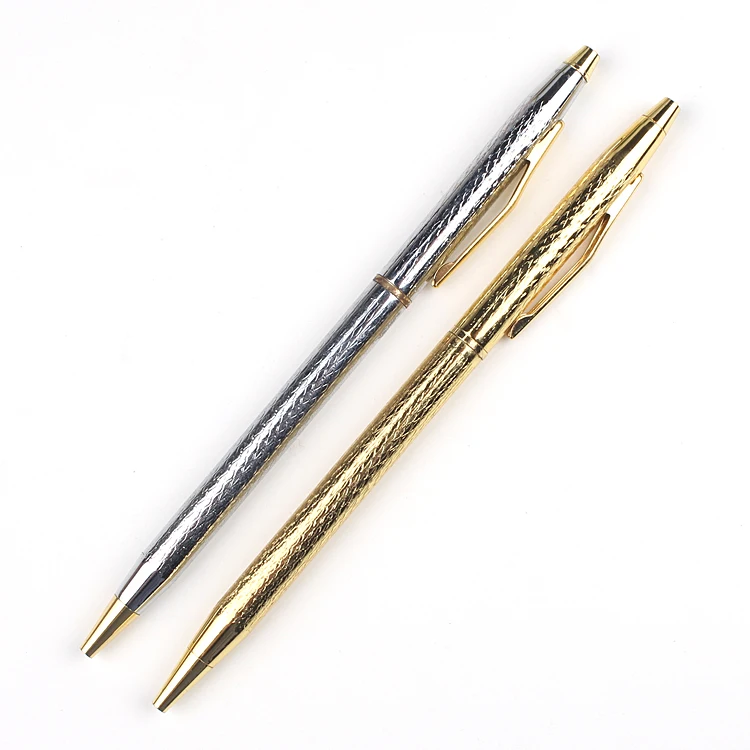 Factory direct import advertising pen promotional silver pen