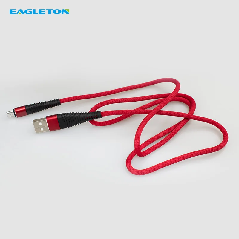 High quality fast type c charging two way usb cable