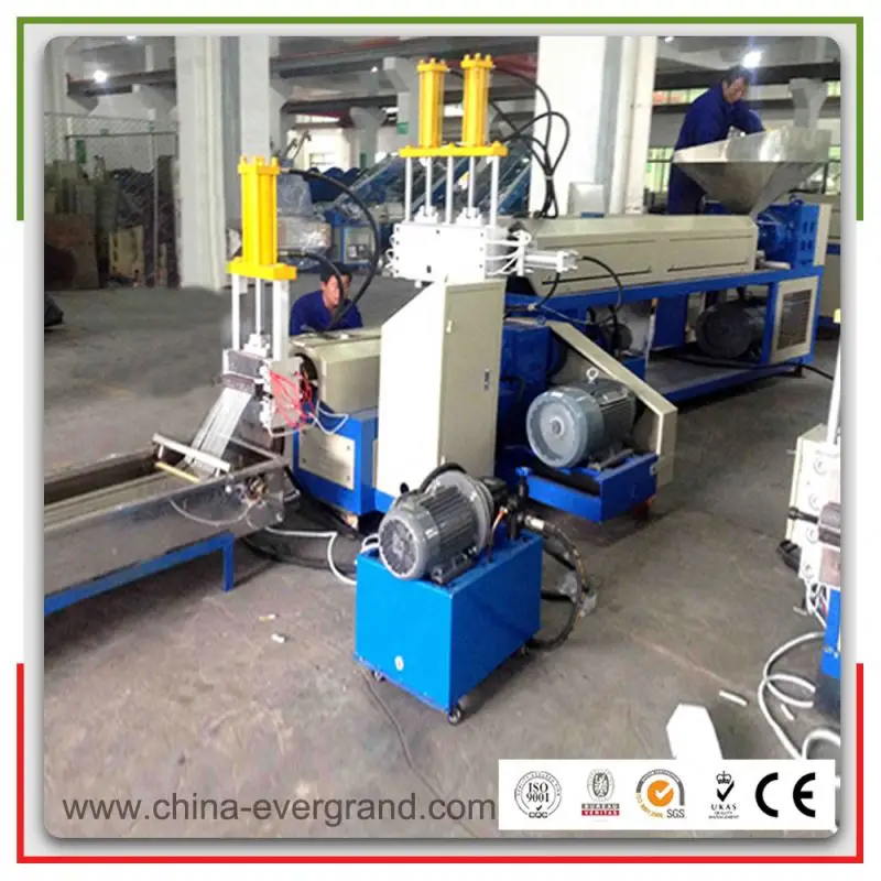 Recycle PP Plastic Granules Making Pvc Granulation Machine