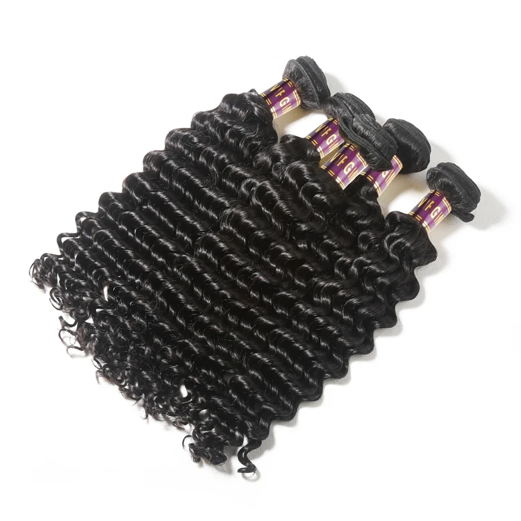 Real Human Brazilian Hair Weave XBL 8A Grade Virgin Cheap Brazilian Hair Vendor, Unprocessed Wholesale Deep Wave Natural Black