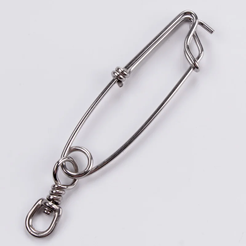 
Stainless steel fishing swivel Tuna Clip Longline Branch Hanger Fishing Snap Swivels 