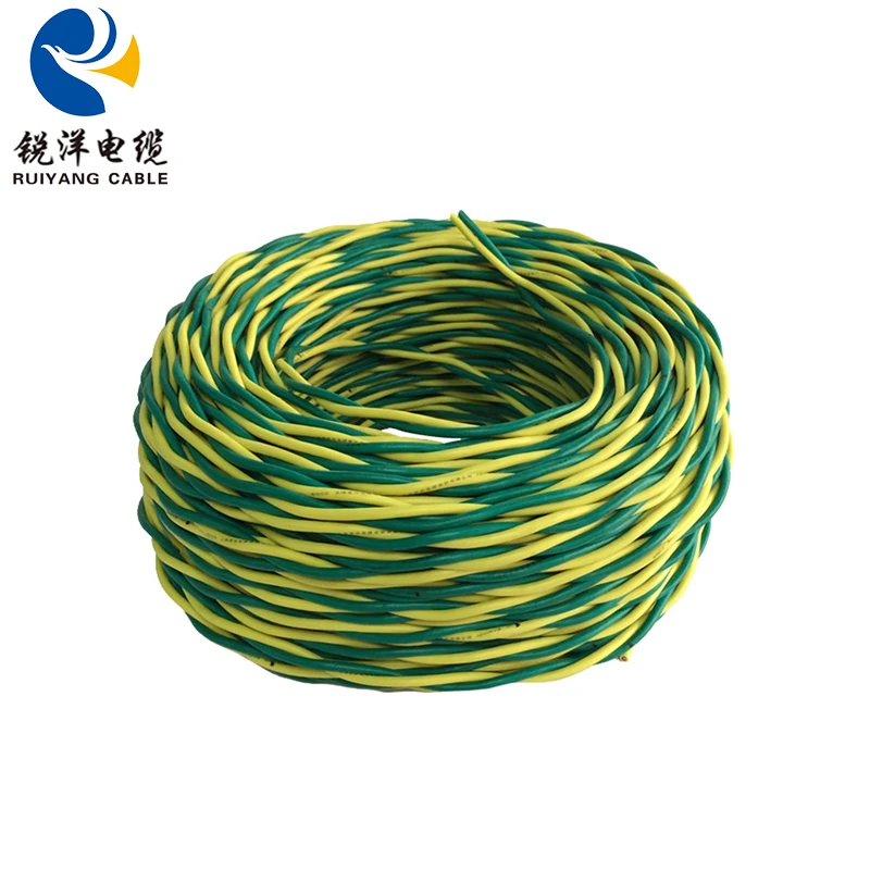 Twin Twisted Cable Pvc Insulated Rvs 2*1.5mm2 Electrical Wire Roll