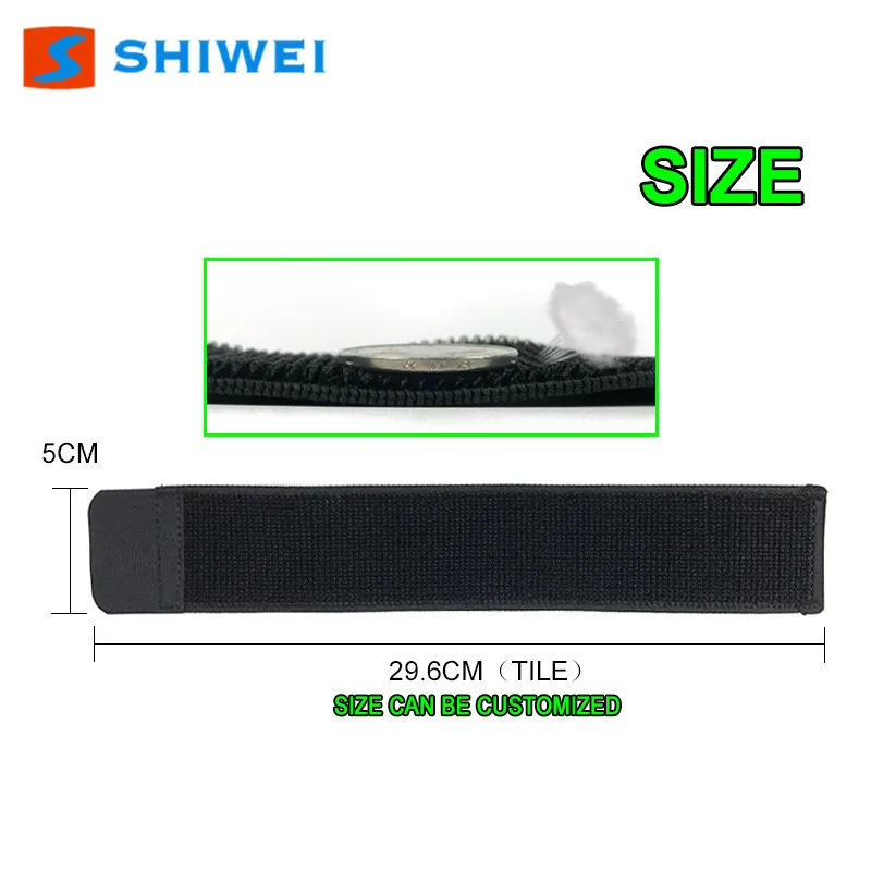 SHIWEI-7019 # на открытом воздухе тренировок Футбол shinguard держать ремни