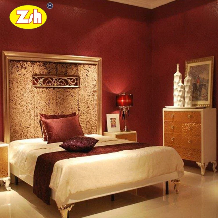 Foshan Zesheng 5 star pullmanl hotel bedroom furniture hotel bedroom set ZH-274
