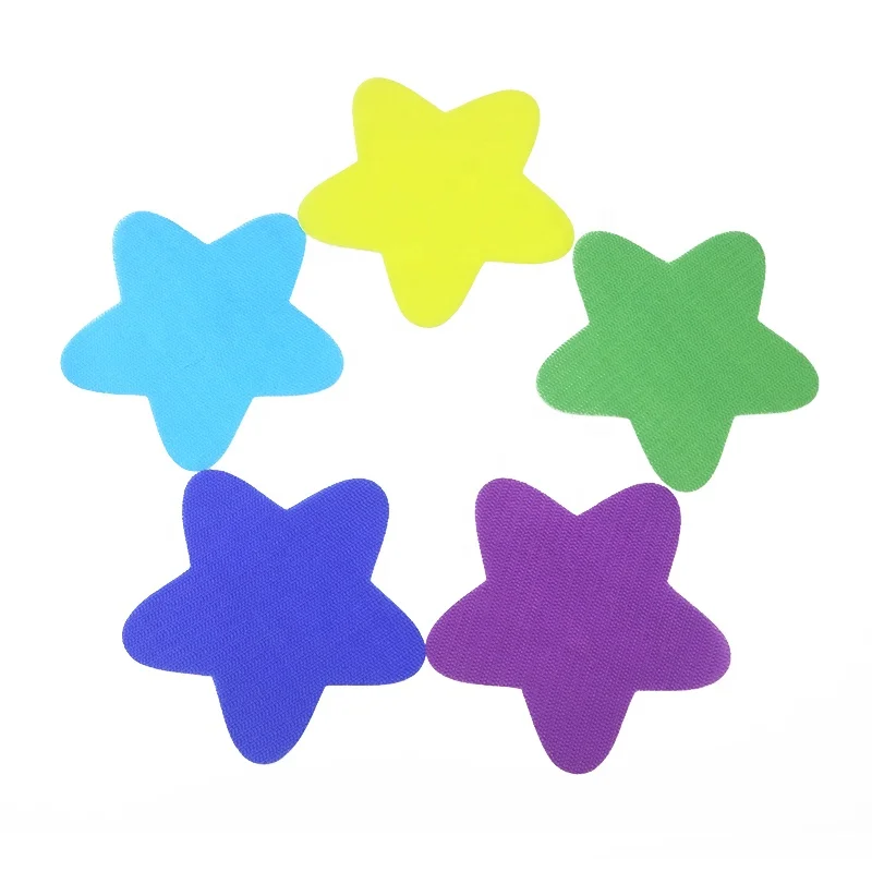 Spot Markers Carpet Markers Sitting Spots Hook and Loop Spot Marker for Kindergarten and Classroom Preschool