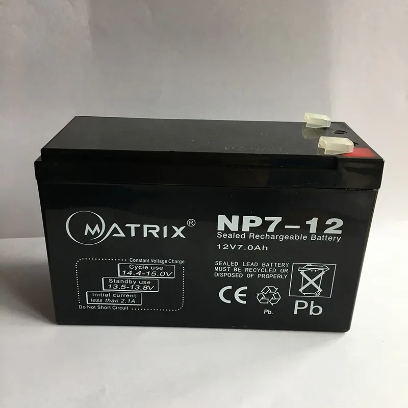 
ATM machine 12v 7ah rechargeable battery types 