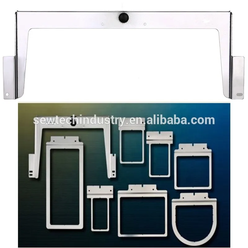 Hot selling 7 in 1 kit Fast Metal Frame Embroidery Hoop for SWF 445mm Embroidery Accessories