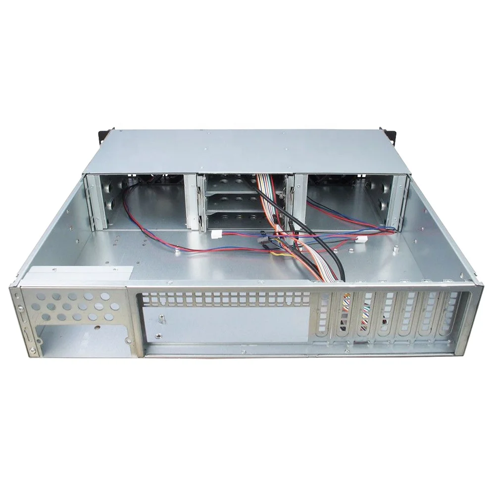 PC Computer Industrial Rack Mount Server Chassis Case 2U