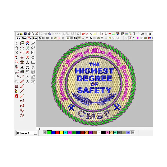 
Senior Designer Fast High-quality New Shield Digitizing Companies Custom Spider Fabric Design Patch Embroidery 