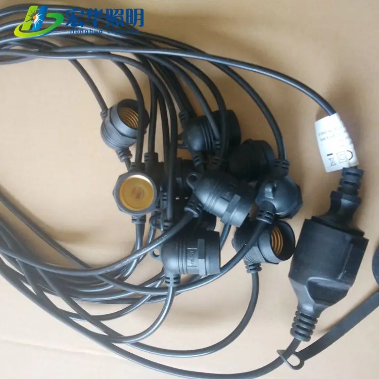 hot sale S14 G45 Glass Globe Lights E26 E27 String Connectable Festoon Outdoor Light