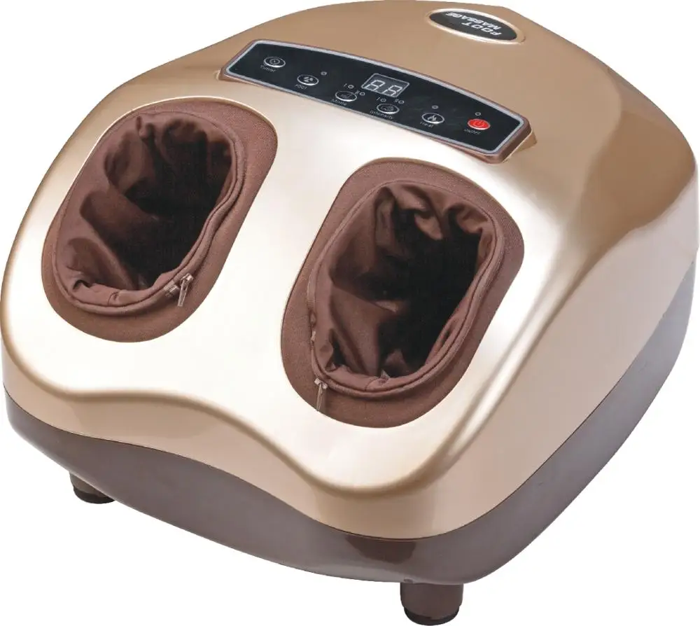 
Best electric heat roll kneading shiatsu blood circulation foot massager for diabetics neuropathy 