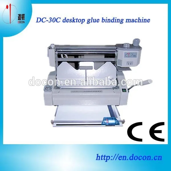 Desktop Bonding Glue Machine DC-30c Glue Binder