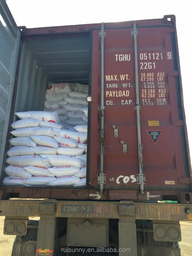 Ammonium bicarbonate food grade for baked goods raising agent food additive