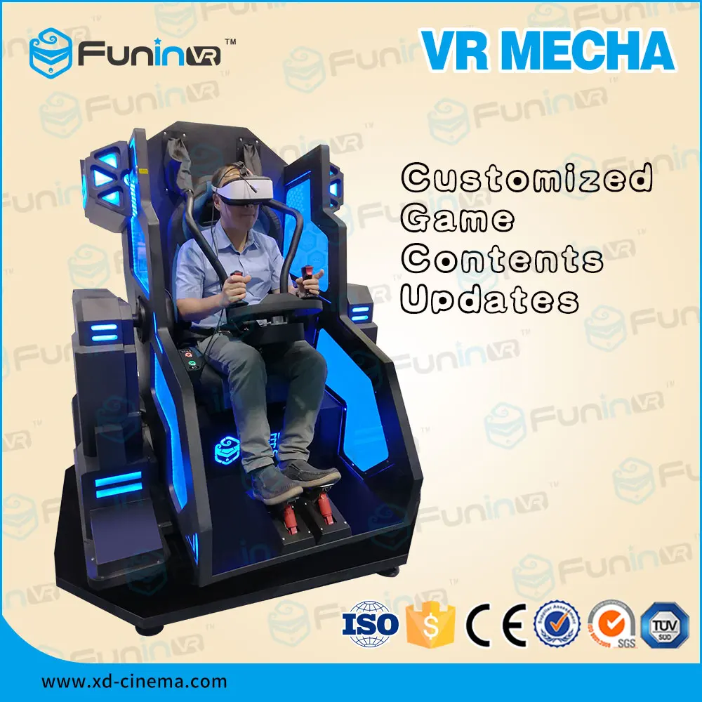 
Children market popular VR Mecha Simulator theme park dinosaur 9d vr equipment 