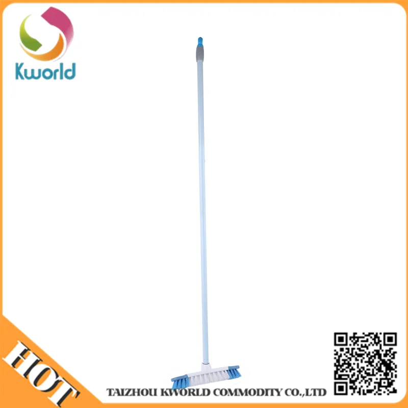 New design high quality long handle plastic cleaning broom for home