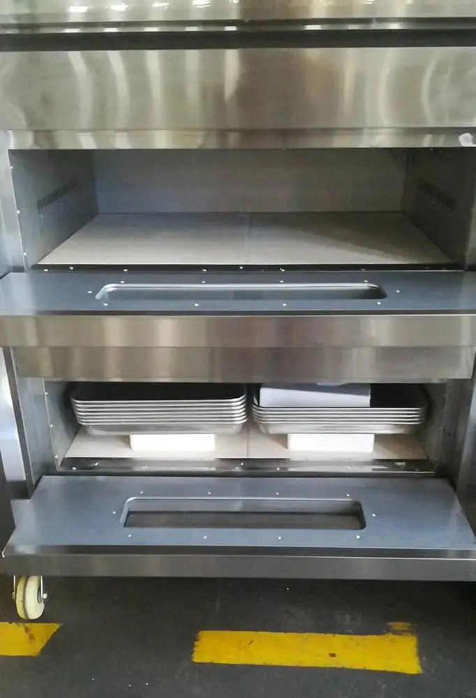 
Commercial free standing pizza cake cooking gas blue flame 2 deck gas baking oven prices in pakistan 
