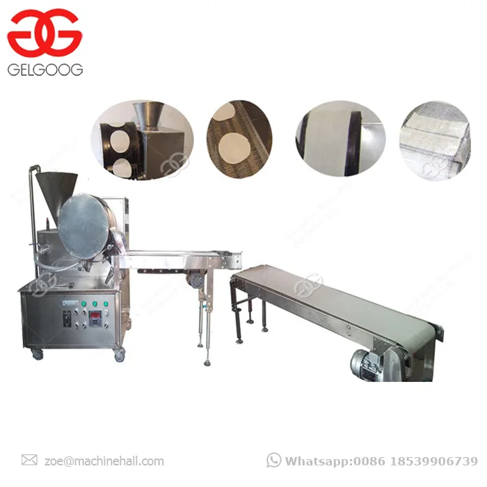 Horizontal Stainless Steel Ethiopian Food Injera Bread Making Machine
