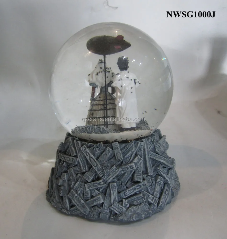 Souvenir Resin Craft Glass Snow Ball Glass Ball Souvenir