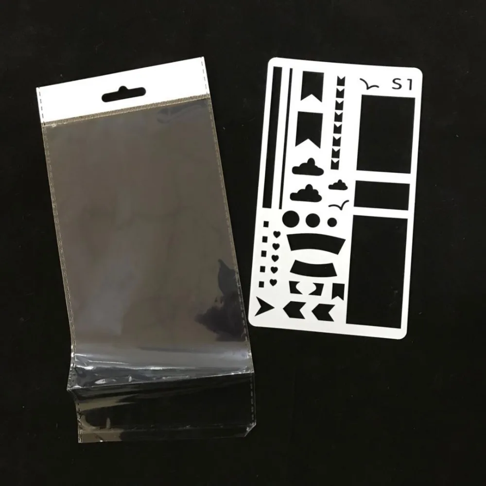 24 Designs Stencil Set/ Stencils Templates For Bullet Journal
