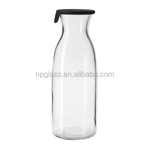 1 литровая стеклянная бутылка для воды для напитков и соковыжималки 34 унции