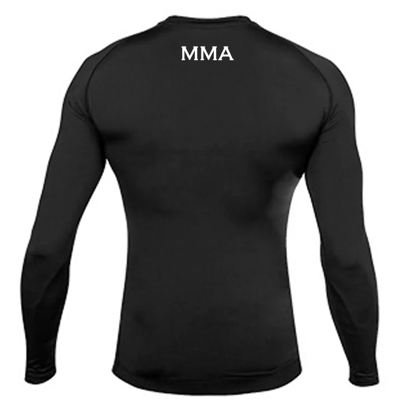 Custom Rashguard for Men Fight Club Boxing Bodybuilding Rash guard Printing Your Logo Quick Dry Fit Yoga Shirt Running Top