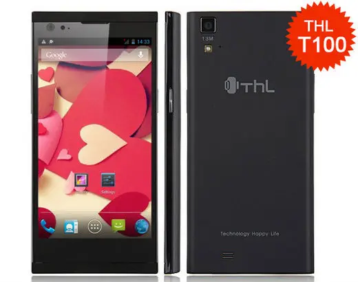 Thl t100s окта основных телефон mtk6592 thl 5.0 дюймов fhd экран 1920*1080 13mp камеры android4.2 2gb