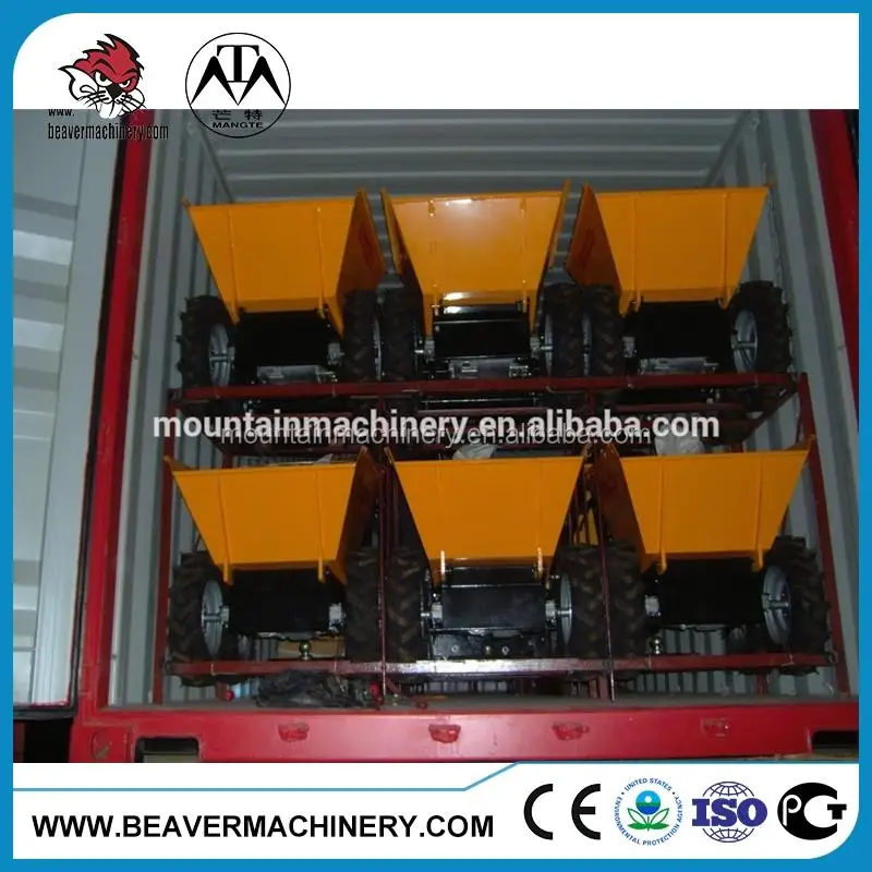 MINI DUMPER 4wd 250kg (HONDA/LONCIN) pedestrian dumper