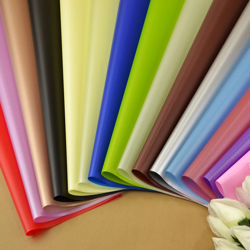 
60*60cm waterproof flower wrapping paper translucent films 