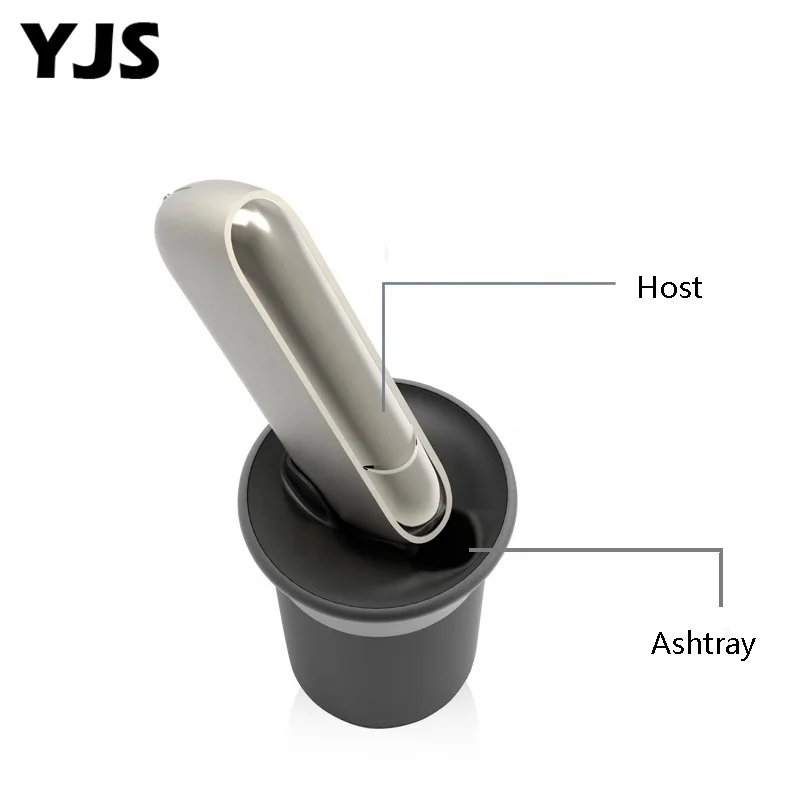 YJS Hot Replacement Parts Custom Wireless Travel Cup Ashtray Car Charger Holder For IQO