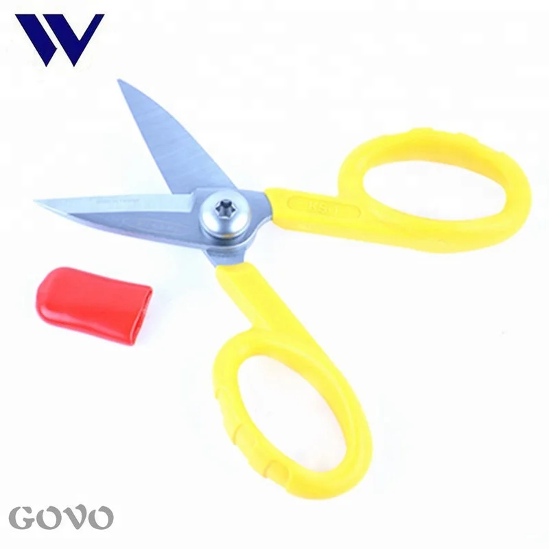 Aramid Yarn Cutter Fiber Optic Scissors KS-1 Kevla r Shears 140mm Part # 80671